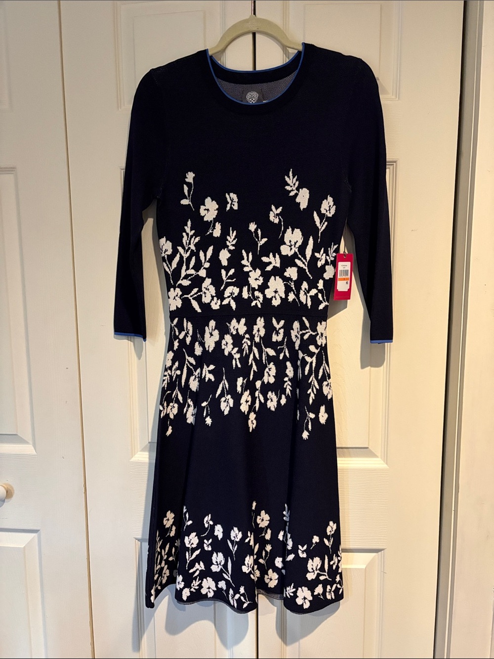 Vince Camuto Navy Blue Sweater Dress New With Tags!